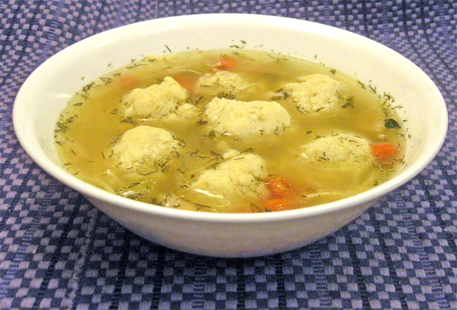 THIS JUST IN: MATZO BALL SOUP IN MIDDLETOWN, CONNECTICUT
